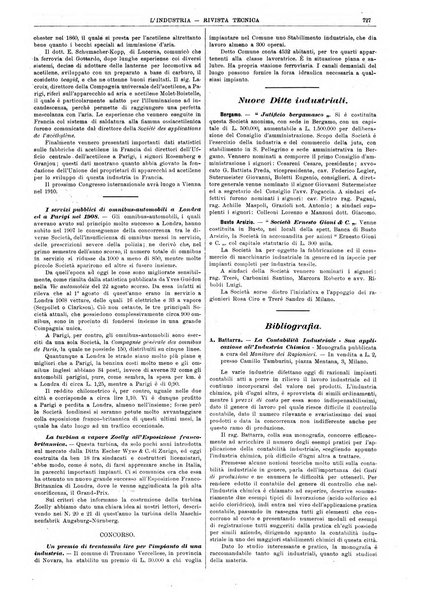 L'industria rivista tecnica ed economica illustrata