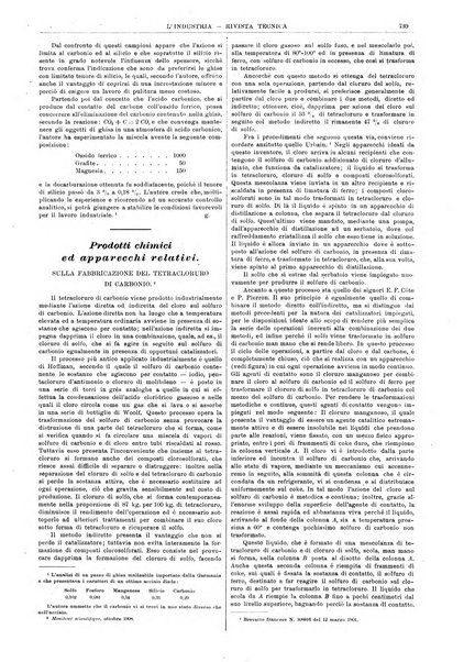 L'industria rivista tecnica ed economica illustrata