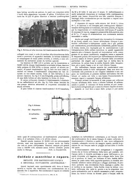 L'industria rivista tecnica ed economica illustrata