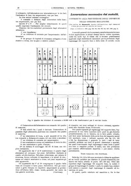 L'industria rivista tecnica ed economica illustrata