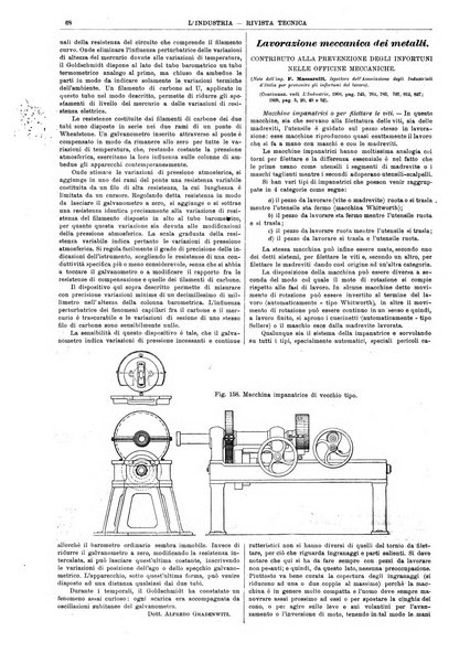 L'industria rivista tecnica ed economica illustrata