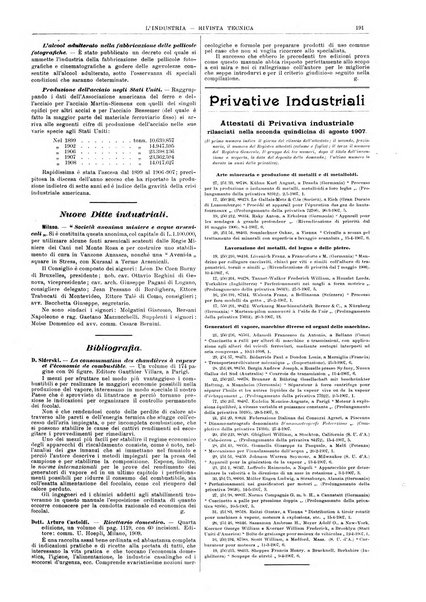 L'industria rivista tecnica ed economica illustrata