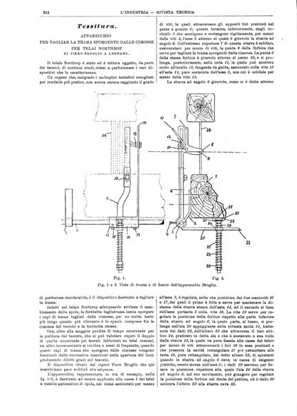 L'industria rivista tecnica ed economica illustrata