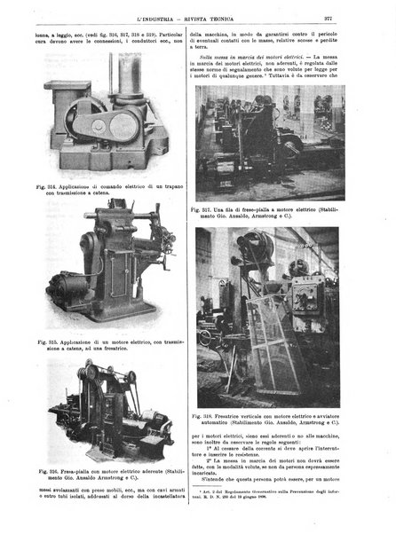 L'industria rivista tecnica ed economica illustrata