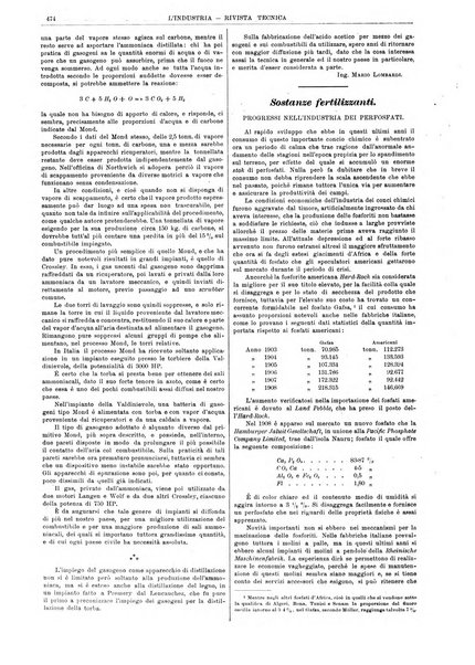 L'industria rivista tecnica ed economica illustrata