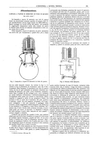 L'industria rivista tecnica ed economica illustrata