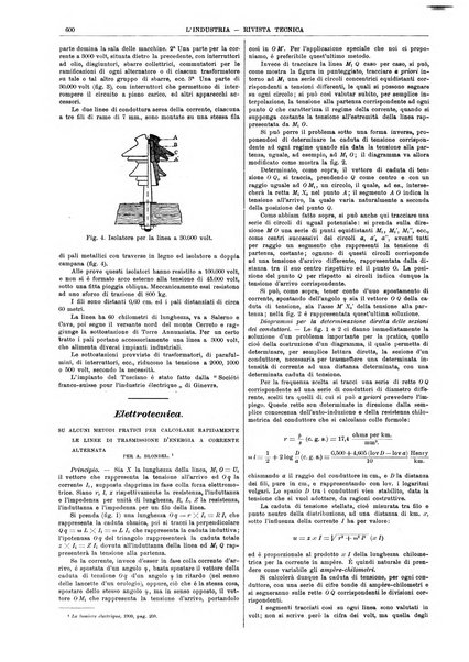 L'industria rivista tecnica ed economica illustrata