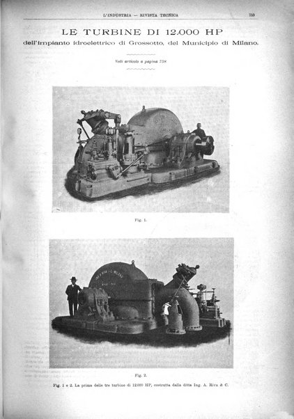 L'industria rivista tecnica ed economica illustrata