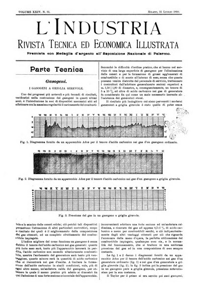 L'industria rivista tecnica ed economica illustrata