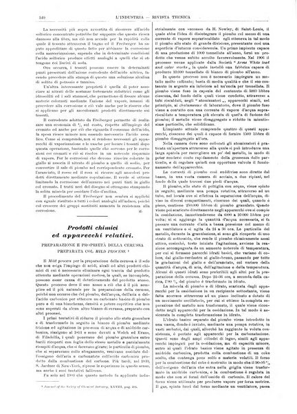 L'industria rivista tecnica ed economica illustrata