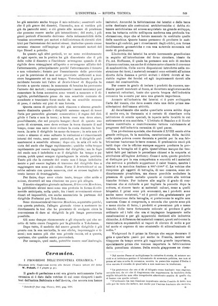 L'industria rivista tecnica ed economica illustrata