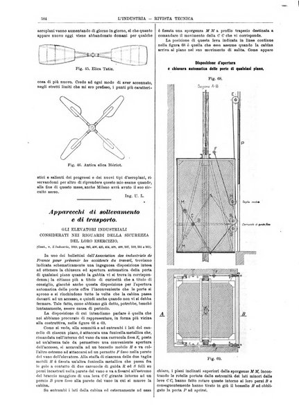 L'industria rivista tecnica ed economica illustrata