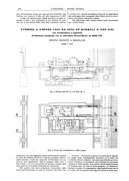 L'industria rivista tecnica ed economica illustrata