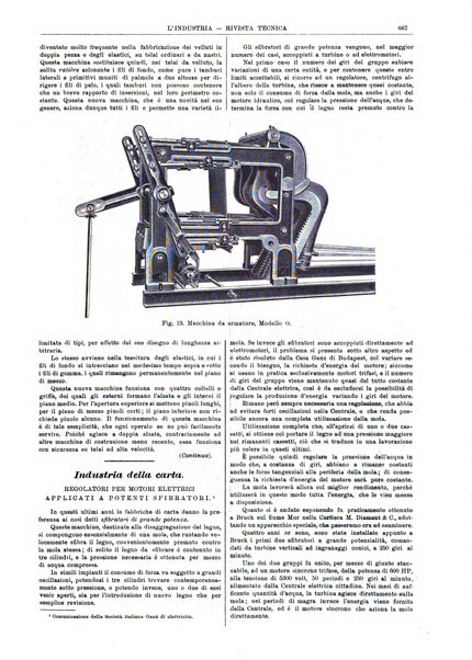 L'industria rivista tecnica ed economica illustrata