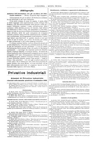 L'industria rivista tecnica ed economica illustrata