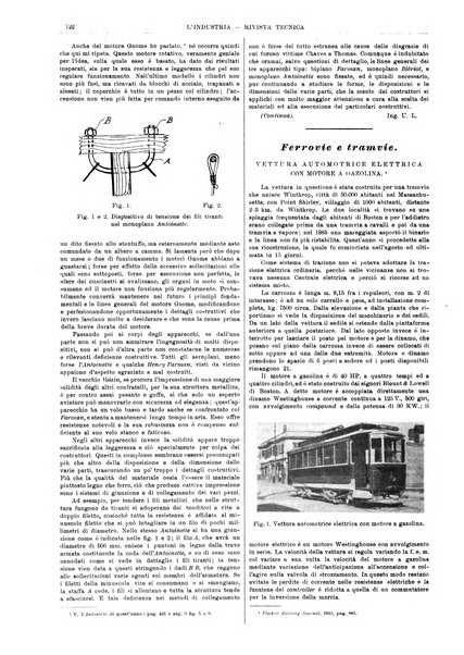 L'industria rivista tecnica ed economica illustrata