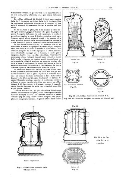 L'industria rivista tecnica ed economica illustrata