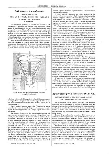 L'industria rivista tecnica ed economica illustrata