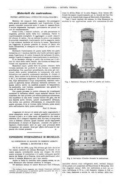 L'industria rivista tecnica ed economica illustrata