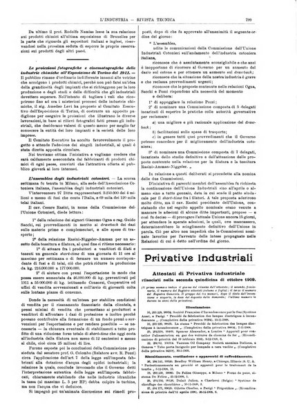 L'industria rivista tecnica ed economica illustrata