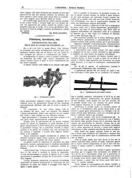 L'industria rivista tecnica ed economica illustrata