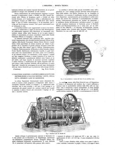 L'industria rivista tecnica ed economica illustrata