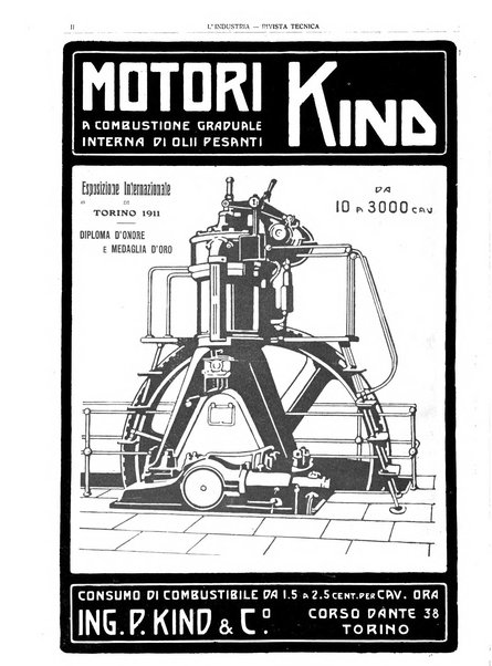 L'industria rivista tecnica ed economica illustrata