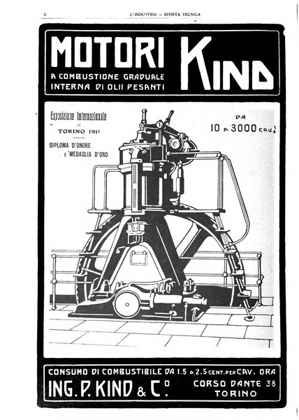 L'industria rivista tecnica ed economica illustrata