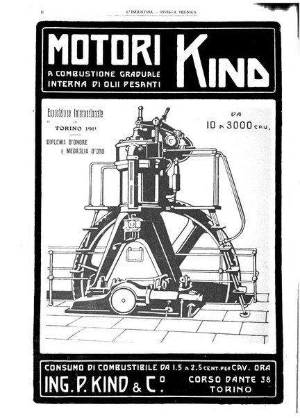 L'industria rivista tecnica ed economica illustrata