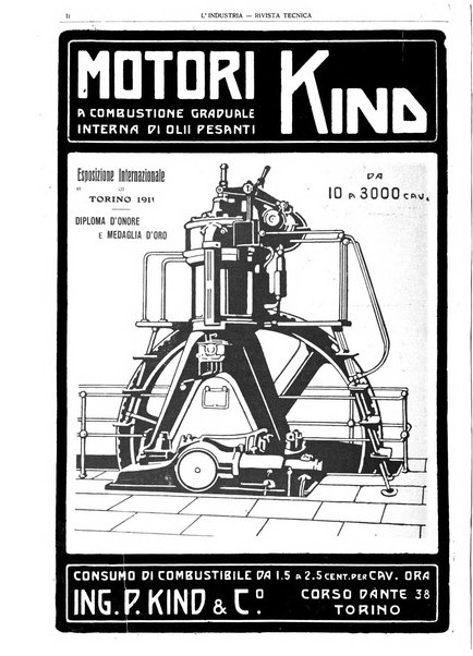 L'industria rivista tecnica ed economica illustrata