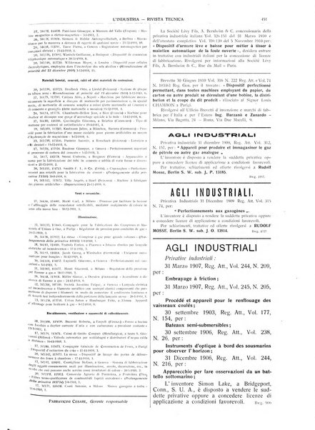 L'industria rivista tecnica ed economica illustrata