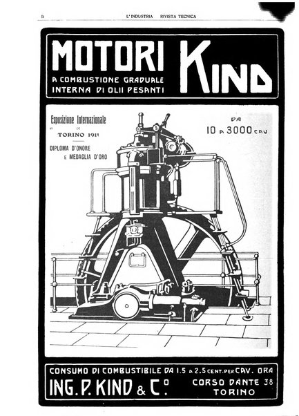 L'industria rivista tecnica ed economica illustrata