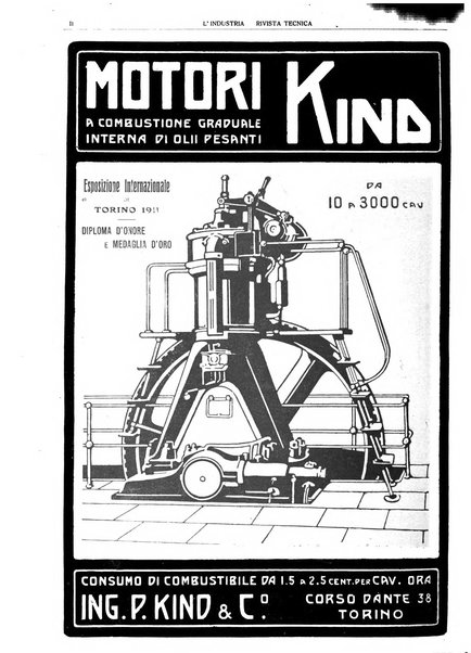 L'industria rivista tecnica ed economica illustrata