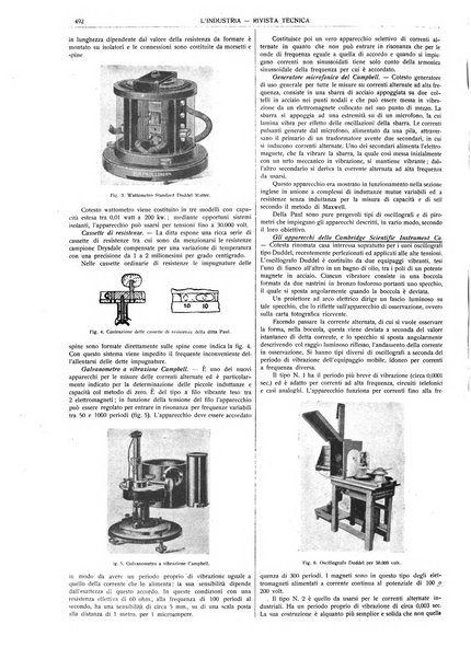 L'industria rivista tecnica ed economica illustrata