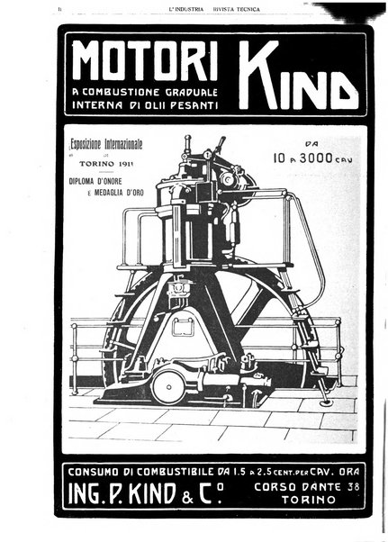 L'industria rivista tecnica ed economica illustrata