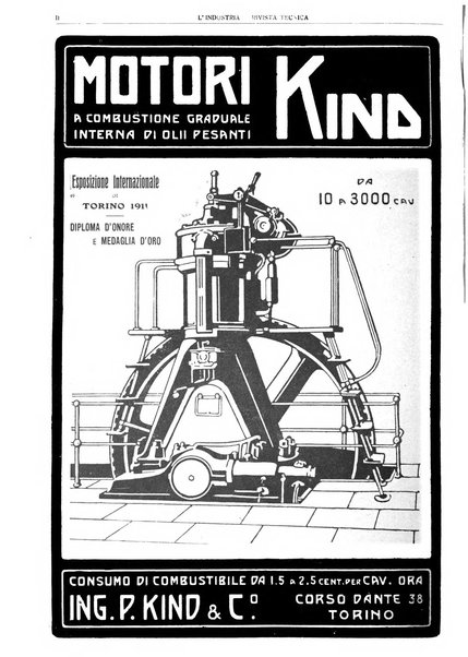 L'industria rivista tecnica ed economica illustrata