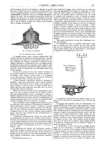 L'industria rivista tecnica ed economica illustrata