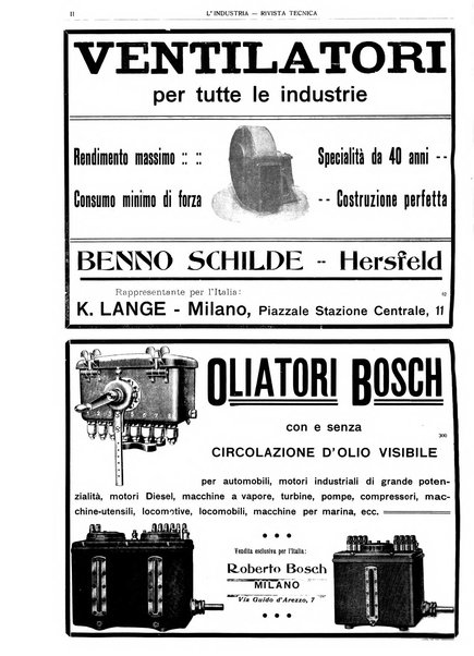 L'industria rivista tecnica ed economica illustrata