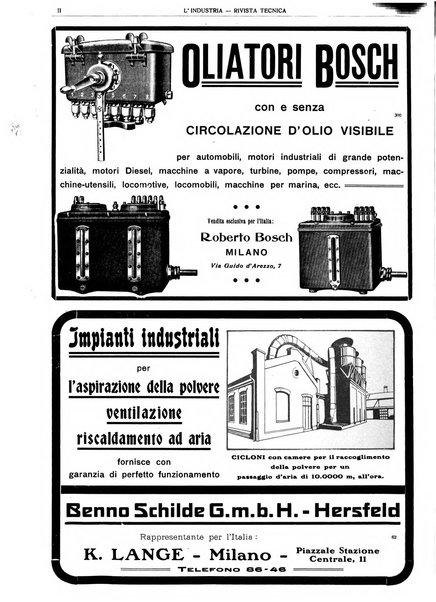 L'industria rivista tecnica ed economica illustrata