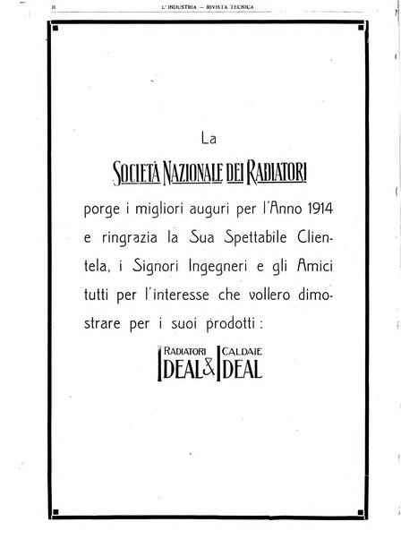 L'industria rivista tecnica ed economica illustrata