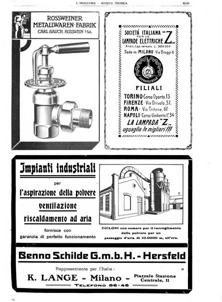 L'industria rivista tecnica ed economica illustrata