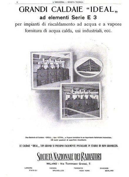 L'industria rivista tecnica ed economica illustrata