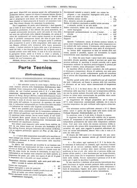 L'industria rivista tecnica ed economica illustrata