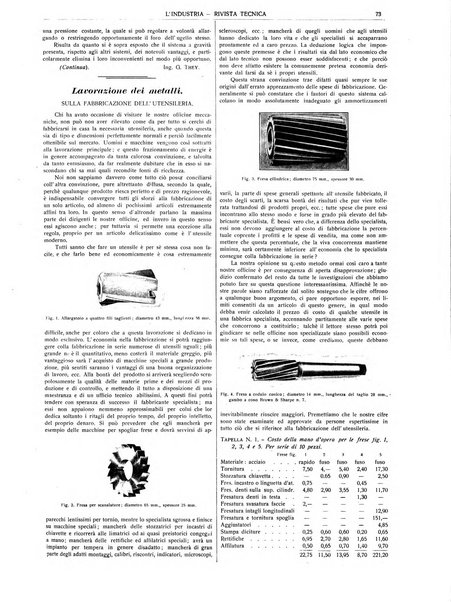 L'industria rivista tecnica ed economica illustrata