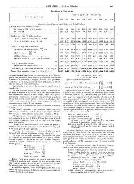 L'industria rivista tecnica ed economica illustrata