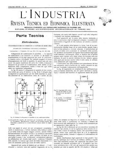 L'industria rivista tecnica ed economica illustrata