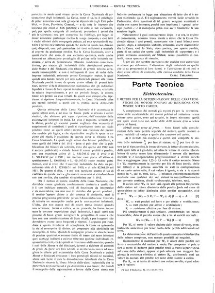 L'industria rivista tecnica ed economica illustrata