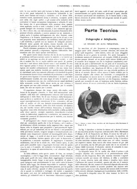 L'industria rivista tecnica ed economica illustrata