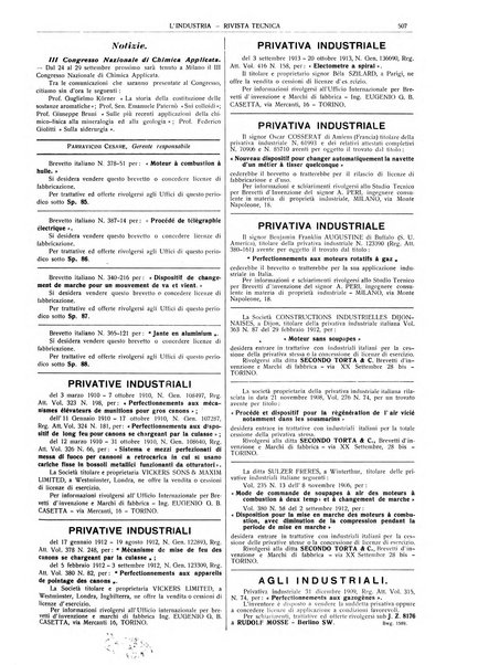 L'industria rivista tecnica ed economica illustrata