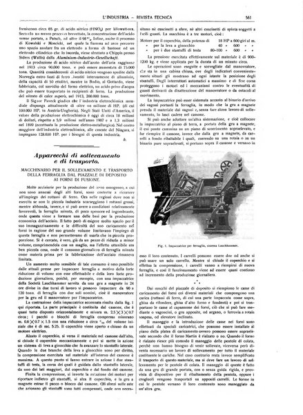 L'industria rivista tecnica ed economica illustrata